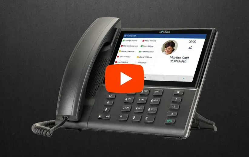 Mitel 6940 IP phone, featured in a tutorial series to master its features and functionality.